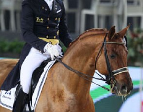 Patrik Kittel rode Romantik Boy (by Rubinstein I x Bolero) for the prize giving