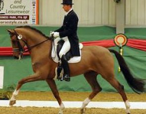 Gareth Hughes and Sandman :: Photo © British Dressage