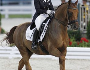 Isabelle Leibler and Watson at the 2011 NAJYRC :: Photo © Sue Stickle