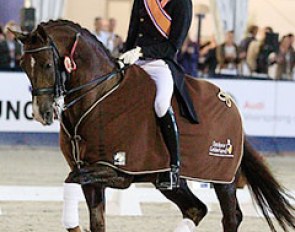 Hans Peter Minderhoud and Tango, 2011 Dutch Dressage Champions :: Photo © Digishots.nl
