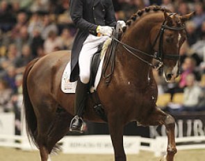 Hans Peter Minderhoud and Tango at the 2011 CDI-W Odense