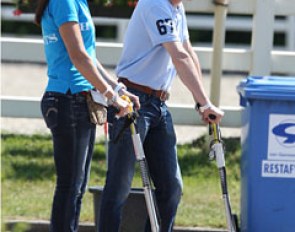 Belgian trainers' duo Carmen de Bondt and Jeroen Devroe