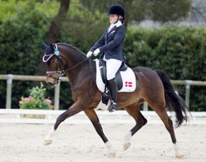 Caroline Aarosin and SL Lucci at the 2011 CDIO-P Saumur :: Photo © Torben Merrald
