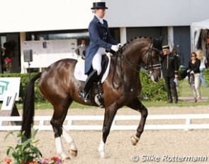 Charlotte Dujardin and Valegro winning at the 2011 CDIO Saumur