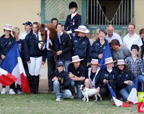 The French pony team at the 2011 CDIO Saumur