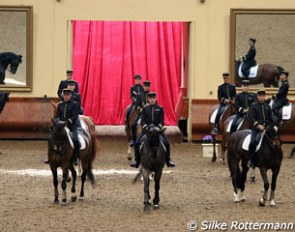 Reprise des écuyers: the traditional quadrille