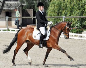 Ruben Schmitz-Heinen and Carrie WE at the 2011 CDIO Saumur :: Photo © Caroline Aarosin