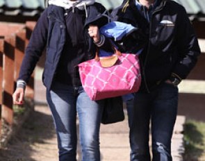 Belgian trainers Carmen de Bondt and Jeroen Devroe are at the Sunshine Tour to coach their student Noemie Goris
