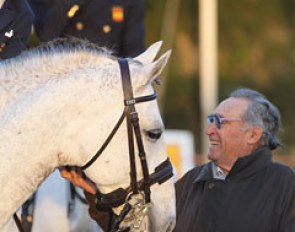 Antonio Blazquez Martin, president of the Montenmedio Equestrian Centre, and Norte