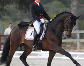 Nora Motwurf and Milan at the 2011 Sunshine Tour :: Photo © Astrid Appels