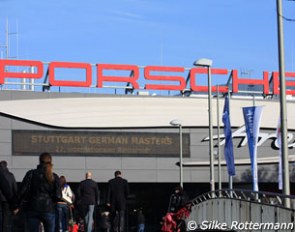 The entrance of the Porsche Arena in Stuttgart :: Photo © Silke Rottermann