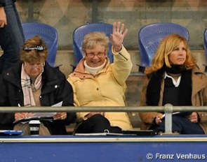 Australian dressage selectors Deb McNicol, Virginia Creed and Maria Schwennesen at work at the 2011 CDI Sydney :: Photo © Franz Venhaus
