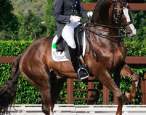 Maree Tomkinson on Rodrigo III at the 2011 Australian Championships :: Photo © Franz Venhaus