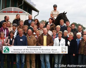 The participants of the 2011 FN Young Horse Seminar and Judges Course :: Photo © Silke Rottermann