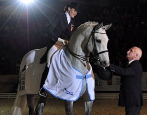 Katarzyna Milczarek and Ekwador win the 2011 Centreal European League World Cup Finals in Warsaw :: Photo © Ma?gorzata Frysztak
