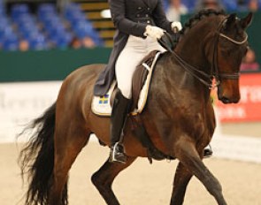 Nina Hofmann and Leo af Magnushoj at 2011 World Cup Finals :: Photo © Astrid Appels