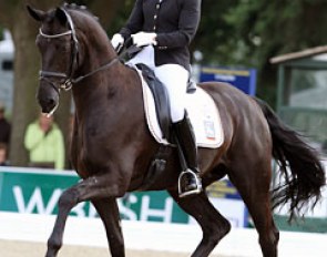Dorothee Schneider and Sven Rothenberger's Horatio (by Hochadel x  Matcho AA) finished sixth with 8.22