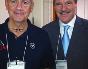 John Long and Craig Ferrell at the 2011 Riders4Helmets Safety Symposium