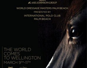 2011 Palm Beach World Dressage Masters Poster