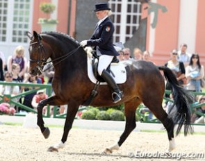 Kirstin Beer and Indira at the 2011 CDI Wiesbaden :: Photo © Astrid Appels
