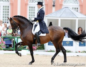 Sune Hansen on Blue Hors Romanov (by Rohdiamant x Grunstein II)