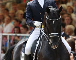 Matthias Alexander Rath on Totilas at the 2011 CDI Wiesbaden :: Photo © Astrid Appels