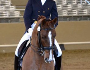 Dominique Culham-Buckland on Utango DG at the 2011 CDI Woodside :: Photo © Jennifer Keeler