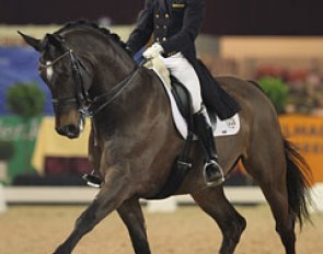 Jonas Elvebakk and Cartier at the 2011 CDI Zwolle :: Photo © Astrid Appels