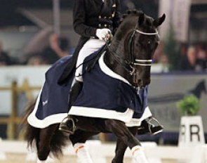 Edward Gal and Voice win the Prix St Georges at the 2011 CDI Zwolle :: Photo © Astrid Appels