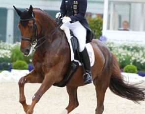 Anabel Balkenhol and Winci at the 2012 CDIO Aachen :: Photo © Astrid Appels