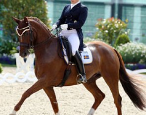 Michelle Hagman and Rudi's Memory at the 2012 CDIO Aachen :: Photo © Astrid Appels