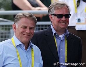 Jan Pedersen (WBFSH President) and Dr. Klaus Miesner (WBFSH vice president of the executive committee) :: Photo © Astrid Appels