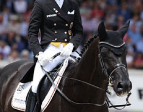 Kristina Sprehe and Desperados won the CDIO Grand Prix Special at the 2012 CDIO Aachen :: Photo © Astrid Appels