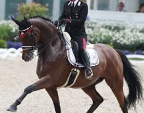 Valentina Truppa and Eremo del Castegno finished seventh. A mistake in the tempi changes made the score drop
