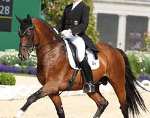 Wolfram Wittig and Bertoli W at the 2012 CDIO Aachen :: Photo © Astrid Appels