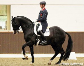 Carl Hester and Uthopia at the 2012 CDN Addington :: Photo © Risto Aaltonen