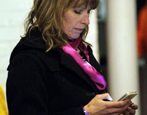 Anky van Grunsven tweeting her followers