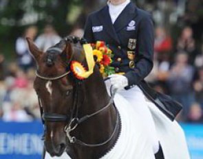 Helen Langehanenberg and Damon Hill, 2012 German Dressage Champions