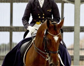 Rozzie Ryan and GV Bullwinkle are victorious in the big tour at the 2012 CDI Boneo