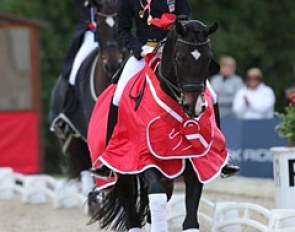 Nathalie zu Sayn-Wittgenstein and Digby win the 2012 Danish Championships :: Photo © Ridehesten