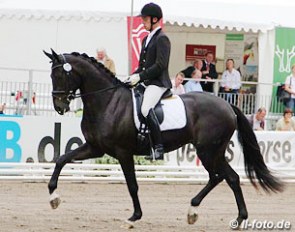 Hermann Gerdes and Fiderhit at the 2012 Bundeschampionate