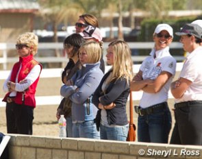 Fans watching the Olympic Grand Prix Special