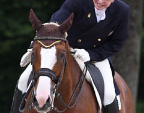 Dennis Callin and D'Accord finish yet another successful ride on the European show circuit :: Photo © Astrid Appels