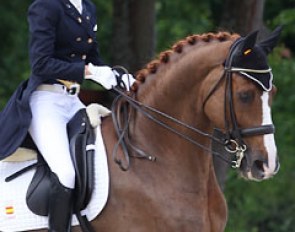 Beatriz Ferrer-Salat and Delgado at the 2012 CDI Compiegne :: Photo © Astrid Appels