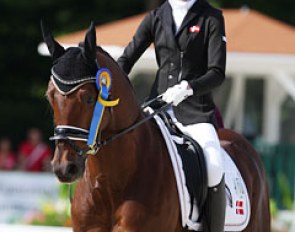Nikoline Ravn Jensen and Campari W at the 2012 CDI Compiegne :: Photo © Astrid Appels