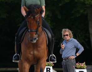 Kristy Oatley on Clive getting coached by their new trainer Sjef Janssen