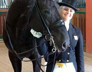 Anna Zibrandtsen and her new star Detroit (by Dimaggio x Lord Liberty G)