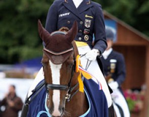 Anabel Balkenhol and Dablino sweep the board at the 2012 CDI Donaueschingen :: Photo © Silke Rottermann