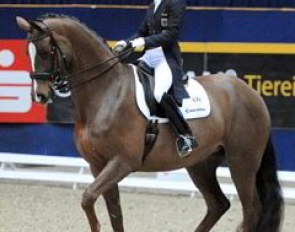 Nadine Capellmann and Girasol won the Kur to Music on Sunday