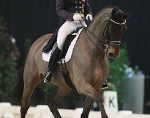 Swiss Patricia Bottani on the Danish Pacito Vedstedholm (by Solos Landtinus)